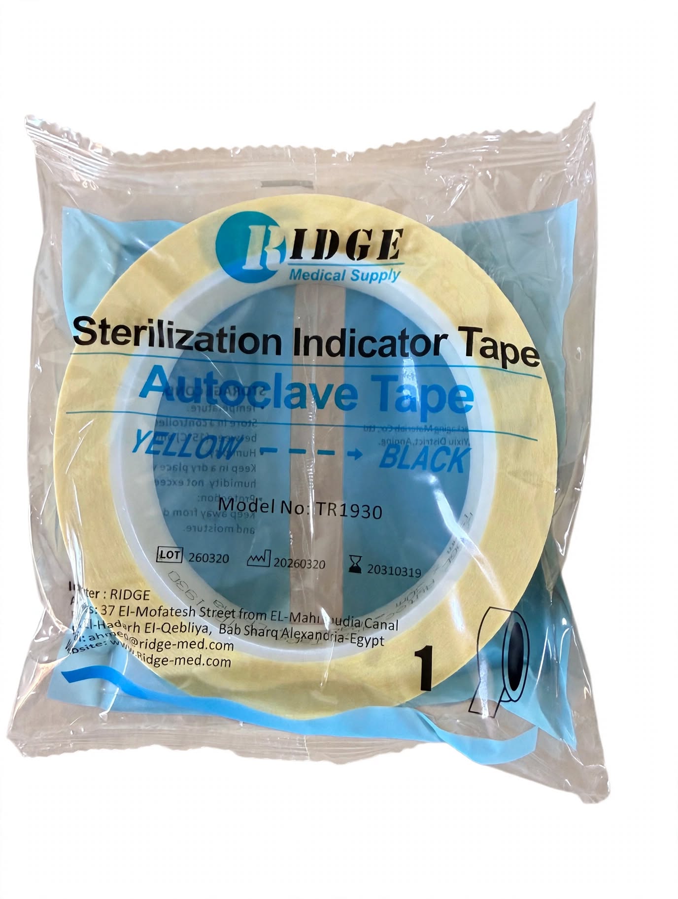 AUTOCLAVE TAPE